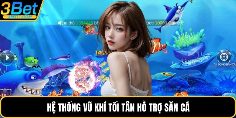 Hệ thống vũ khí tối tân hỗ trợ săn cá