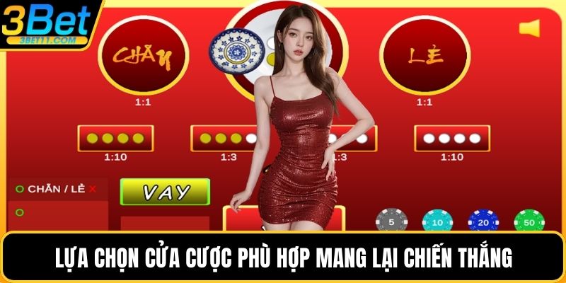 Lựa chọn cửa cược phù hợp mang lại chiến thắng