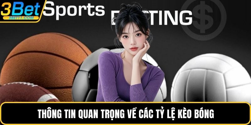 Thông tin quan trọng về các tỷ lệ kèo bóng