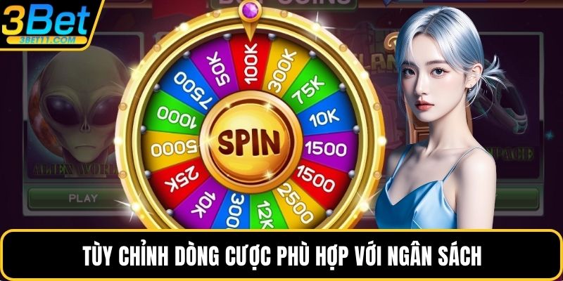 Tùy chỉnh dòng cược phù hợp với ngân sách